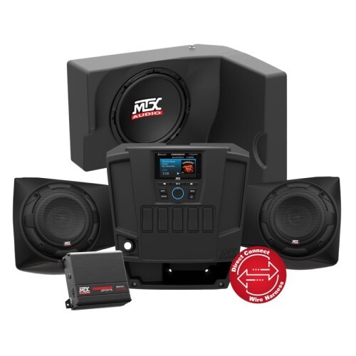 SPEAKER POWERSPORTS POLARIS RANGER SYSTEM 3 SPEAKER 2 AMP (2104-2018)