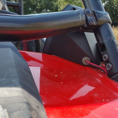 SPEAKER 2014-18 POLARIS RZR - 6.5" ALL-WEATHER UPPER DASH SPEAKER PODS