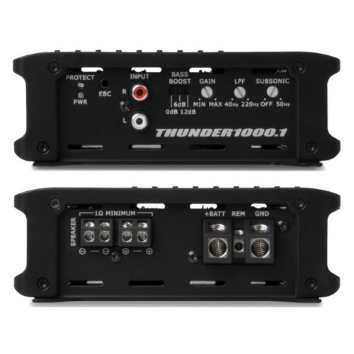 AMPLIFIER CLASS D MONO AMPLIFIER 1000W RMS X 1 @ 1O