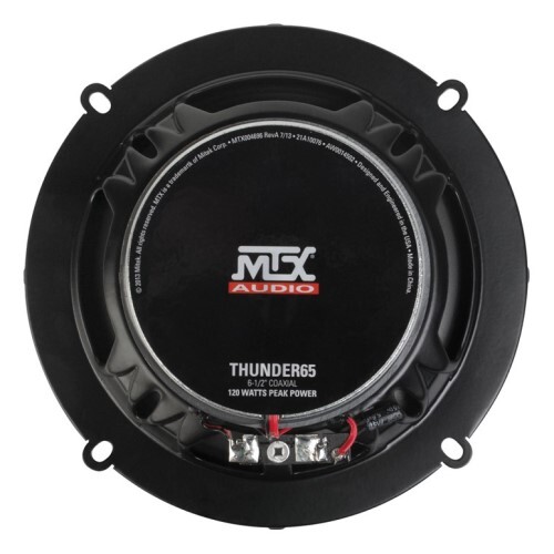 SPEAKER THUNDER SERIES COAXIAL 6-1/2" 2-WAY 60W RMS 4O