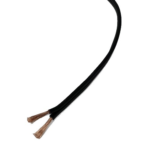 WIRE 16 AWG 2 CONDUCTOR SPEAKER WIRE 50 FT - BLACK