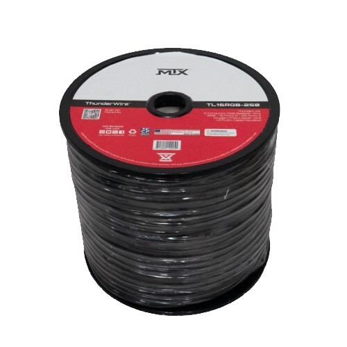 WIRE 16 AWG 6 CONDUCTOR RGB SPEAKER WIRE 250 FT