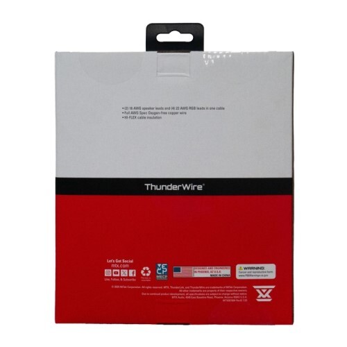 WIRE 16 AWG 6 CONDUCTOR RGB SPEAKER WIRE 50 FT