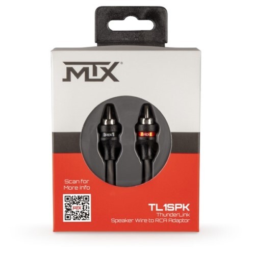 WIRE THUNDERLINK 1-SERIES SPEAKER WIRE TO 2-CHANNEL RCA