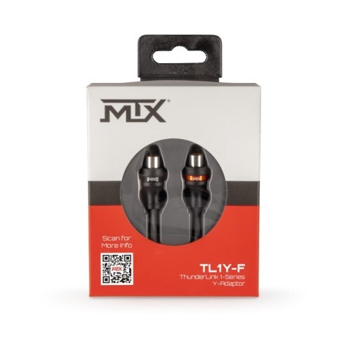 ADAPTOR THUNDERLINK 1-SERIES Y-ADAPTOR, (1) MALE TO (2) FEMALE