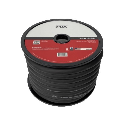 WIRE 1/0 AWG HI-FLEX POWER WIRE 50 FT - BLACK