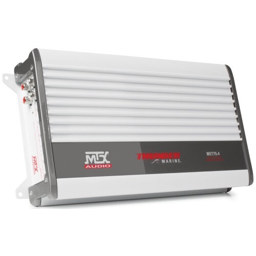 AMPLIFIER MARINE AMPLIFIER, 4CH 400W RMS @ 2O