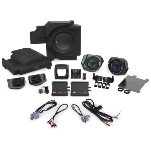 SPEAKER 2017+ CANAM MAVERICK X3 - RADIO, 2 AMPS, 6 SPEAKERS, PLUG-N-PLAY SYSTEM