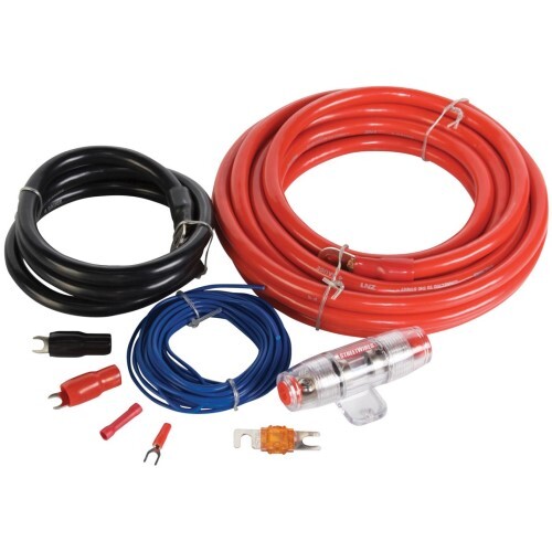 AMPLIFIER KIT ZN1 AMP KIT, 4 AWG RED