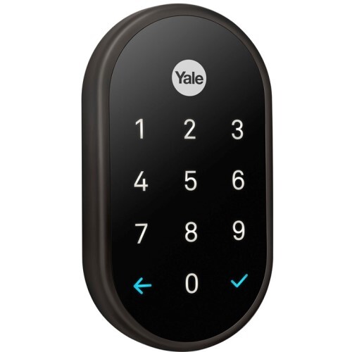 LOCK NEST + YALE  WITH/NEST CONNECT - BLACK