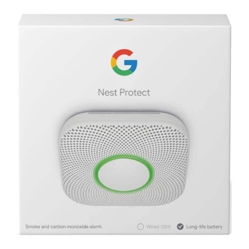 SMOKE SENSOR CO AND FIRE NEST PROTECT - 2ND GEN / BATTERY / WHITE