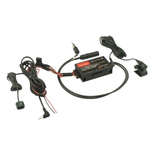 BLUETOOTH HANDS FREE KIT W/AUDIO STREAMING FOR SMART PHONES RCA AND FM OUT WITH RCA AND WIRED FM OUT