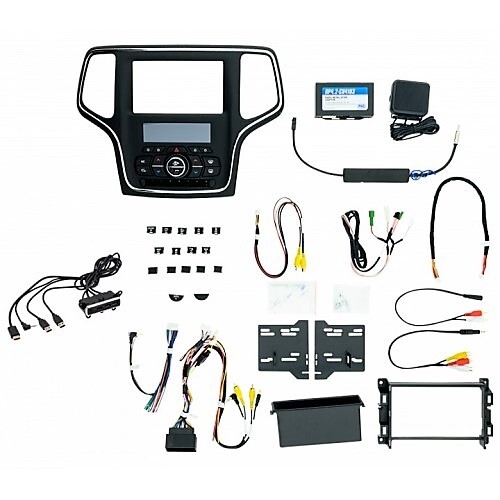 KIT INSTALLATION 2014 -02019 RADIOPRO INTEGRATED WITH INTEGRATED CLIMATE CONTROLS FOR JEEP GRAND CHE
