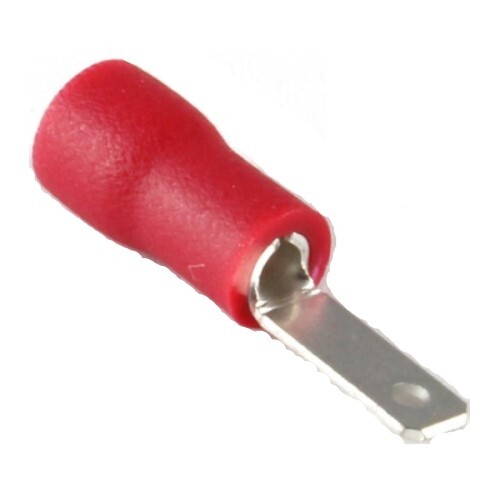 CONNECTOR.110 MALE TAB 22-18  100/PK