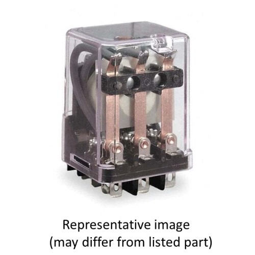 RELAY GENERAL PURPOSE 24VAC/10A DPDT (USE 86-203 SOCKET)