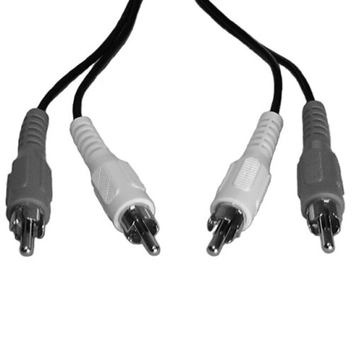 CABLE DUAL RCA MALE/FEMALE 3 FT