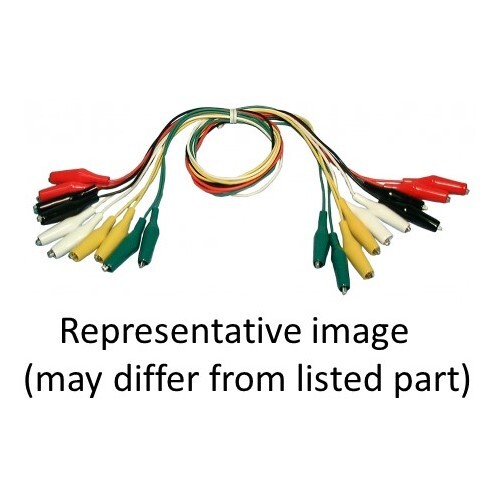 JUMPER TEST LEADS 14" 10 PACK ECONOMY