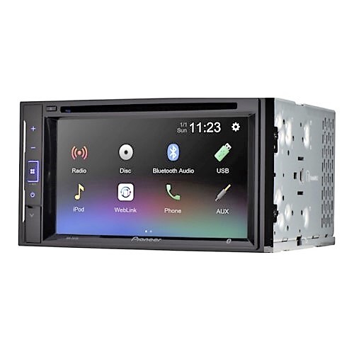 RECEIVER 6.2“ TOUCHSCREEN DVD DDIN WITH REMOTE CONTROL & BT