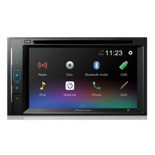 RECEIVER 6.2“ TOUCHSCREEN DVD DDIN WITH REMOTE CONTROL & BT