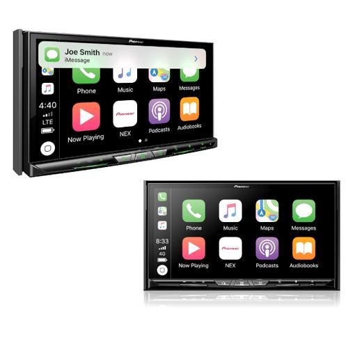 RECEIVER 7" DDIN APLLE CARPLAY ANDROID AUTO DUAL CAM BT SXM HD