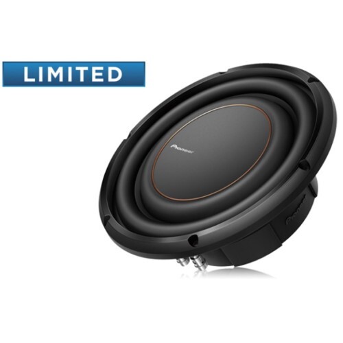 SUBWOOFER SLIM 10“ 1300W MAX. 4OHMS 350W/1300W - 20HZ TO 3.4KHZ - 5 OHM