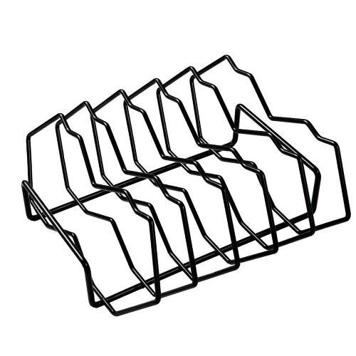 GRILL ACCESSORY 5 SLOT RIB RACK FOR XL, LARGE & JUNIOR CHARCOAL