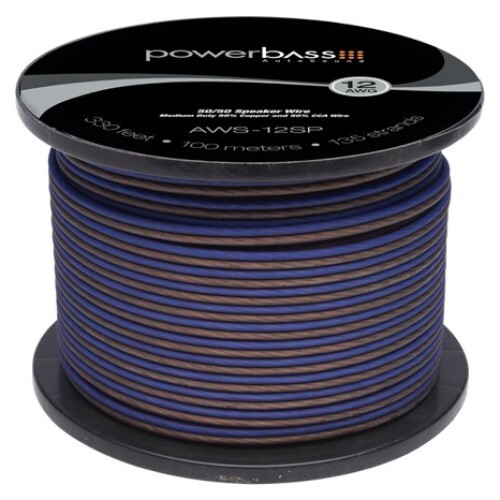 Wire 12 Gauge 330 Feet Speaker Wire Spool