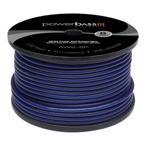 Wire 8 Gauge 230 Feet Power Wire Spool