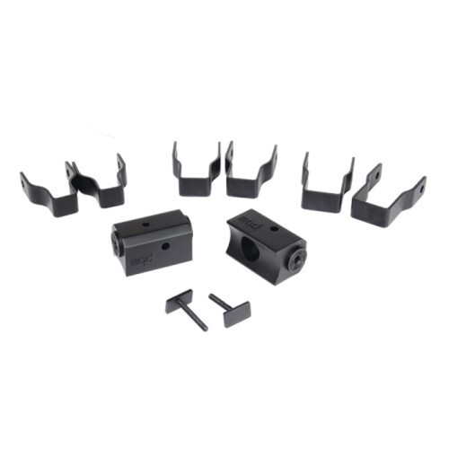 Sound Bar Thin Square Clamp for XL Soundbars; 0.75“ , 1.0“ , 1.25“