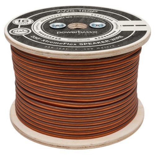 Wire 330' 12 Gauge 100% OFC Speaker Wire Spool