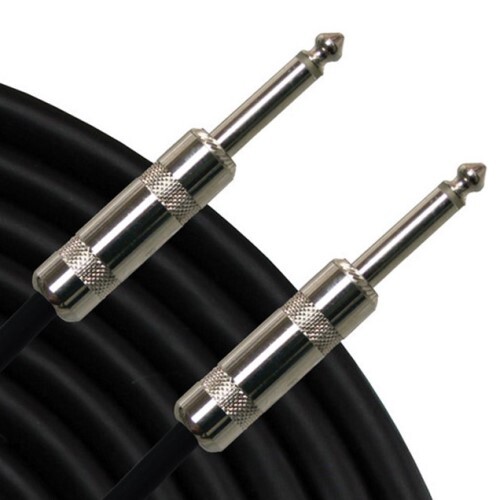 CABLE 1/4" MALE TO 1'4" MALE GUITAR 10'