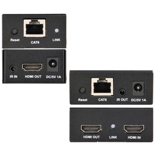 EXTENDER HDMI OVER CAT6 60M W/IR HDMI LOOP OUT