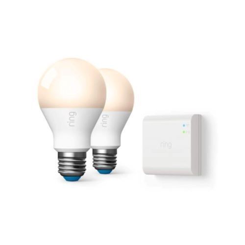 BULB SMART LIGHTING A19 WHITE (2 BULBS AND BRIDGE)