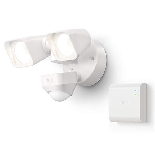 WIRED FLOODLIGHT - WHITE (1 FLOODLIGHT + 1 BRIDGE)