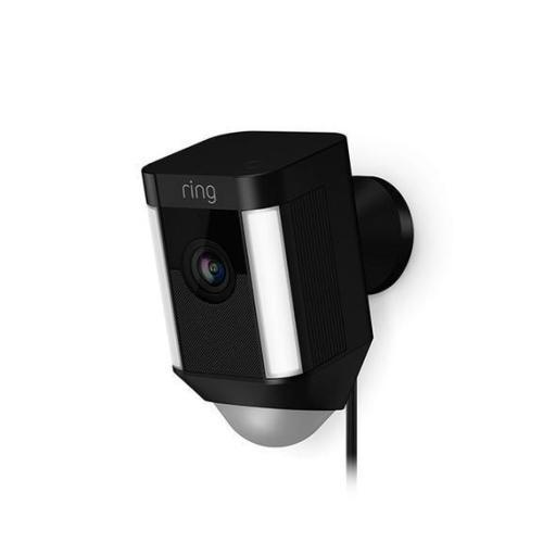 SPOTLIGHT CAM WIRED X - BLACK - INCLUDES LIFETIME BASIC PLAN AND 3YR WARRANTY