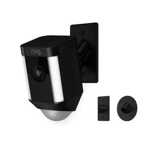 SPOTLIGHT CAM MOUNT X - BLACK - INCLUDES LIFETIME BASIC PLAN AND 3YR WARRANTY