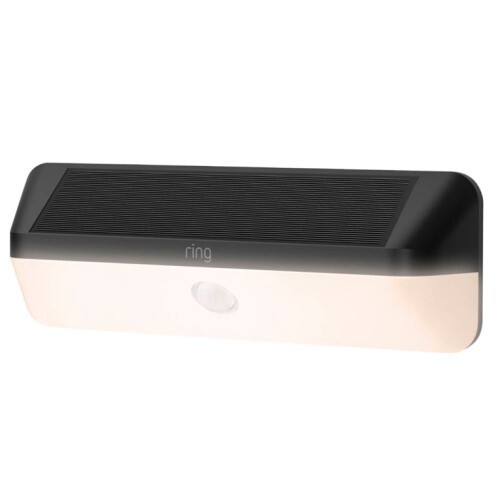 SMART LIGHTING WALL LIGHT SOLAR - BLACK