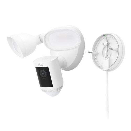 CONVERSION KIT FOR FLOODLIGHT CAM TO MAKE IT PLUG-IN - WHITE