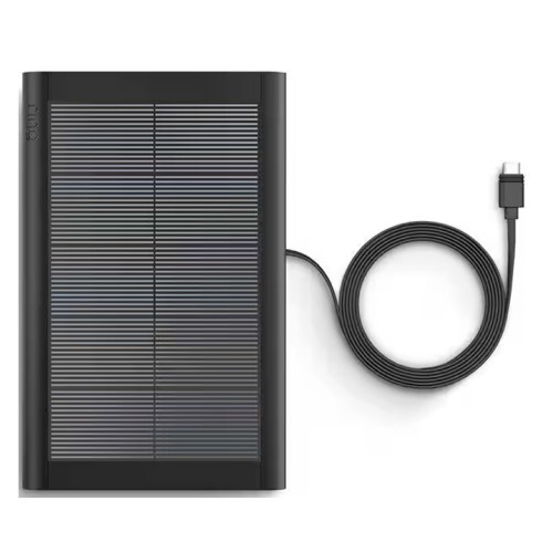 SOLAR PANEL SMALL - 1.9W - BLACK -STICK UP CAM/STICK UP CAM PRO/SPOTLIGHT CAM PRO