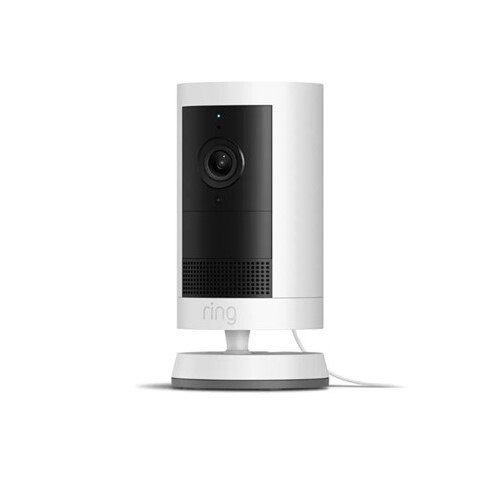 CAMERA RING OUTDOOR CAM PLUS PLUG-IN - WHITE