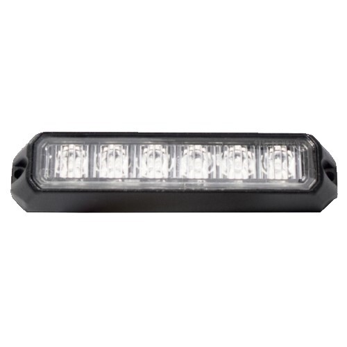 LIGHT   6 LED IP68 SURFACE MOUNT AMBER