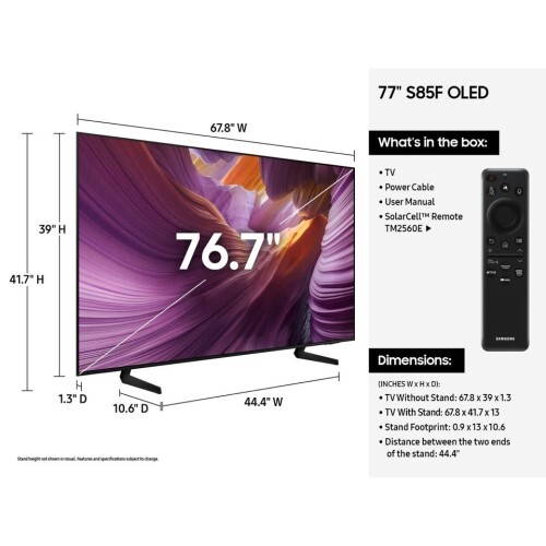 TV 77" S85F OLED 4K 2025