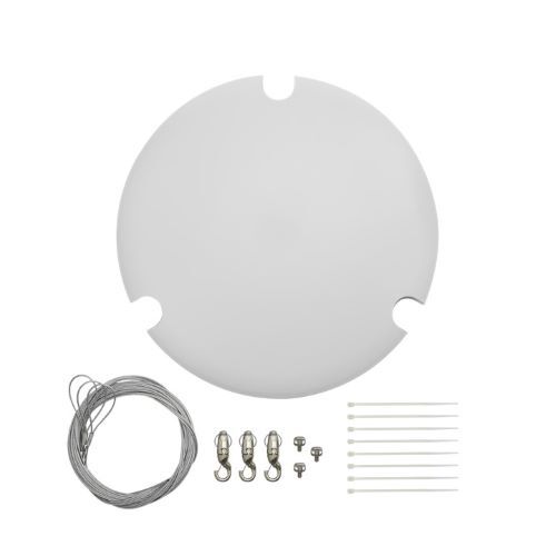 MOUNT KIT - SUSPENSION MOUNTING ACCESSORY KIT FOR MXA901-R MICROPHONES, WHITE