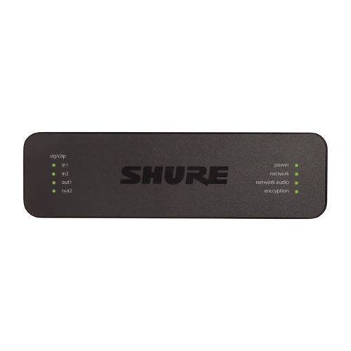 INTERFACE 2 CH IN/2 CH OUT - DANTE,1/3 RU TERMINAL BLOCK