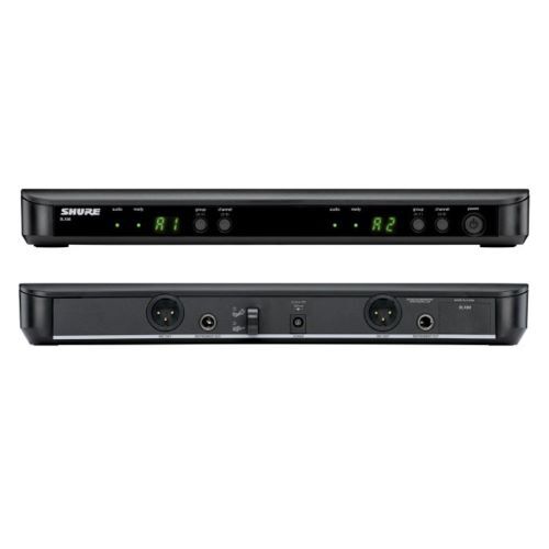 WIRELESS SYSTEM DUAL RECEIVER W/CVL LAPEL AND PG58 HANDHELD