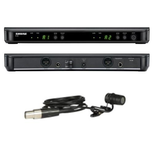 WIRELESS SYSTEM BLX1288 COMBO W/WL185 LAPEL AND SM58 HANDHELD