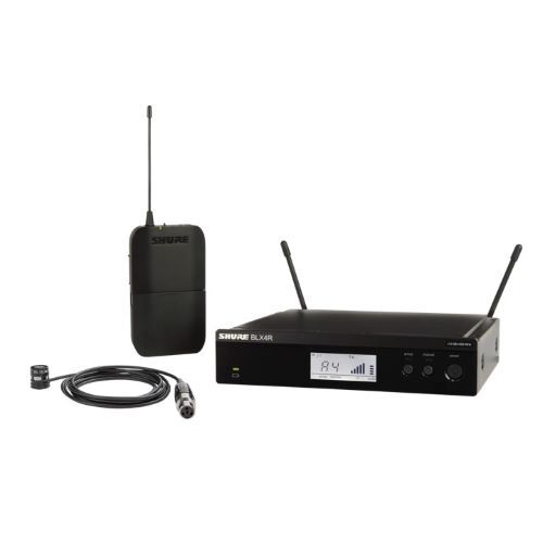 WIRELESS SYSTEM LAPEL W/WL185M MIC - RACK MOUNT