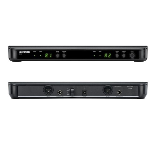 WIRELESS SYST DUAL CHANNEL WITH 2 PG58 HANDHELD MICS