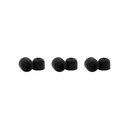 REPLACEMENT FOAM EARPHONE SLEEVES 6-PACK (3 PAIR) MEDIUM 100 SERIES COMPLY FOAM SLEEVES