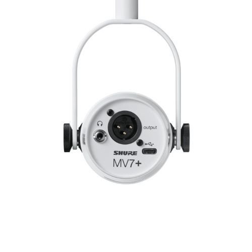 MICROPHONE XLR/USB SPEECH MICROPHONE - WHITE